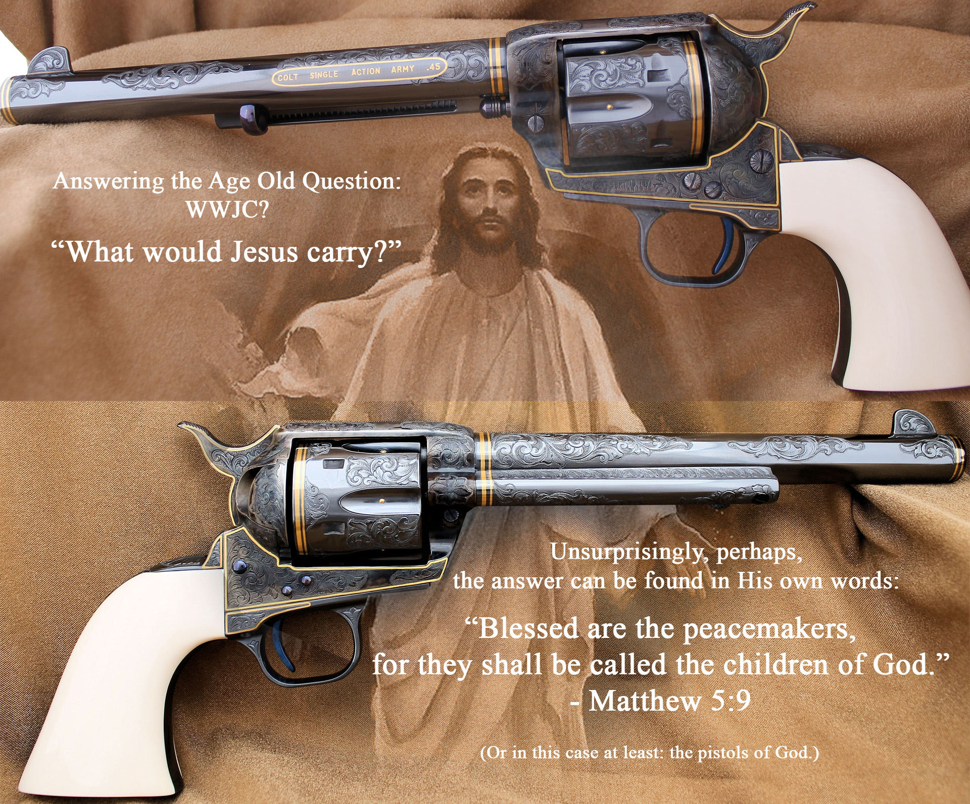 What Would Jesus Carry?