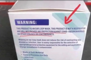 Mask warnings Don