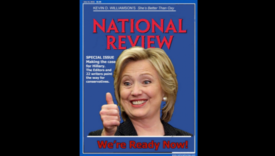 National Review to Endorse Hillary